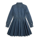 Robe Chemise Denim 7-16ans-Polo Ralph Lauren-RLA-313698860001-CLÉMENT