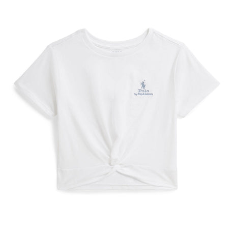 T-shirt Polo Noeud 7-16ans-Polo Ralph Lauren-Blanc-S-RLA-313A11780002-CLÉMENT