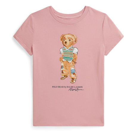 T-shirt Ours Polo 7-16ans-Polo Ralph Lauren-Rose-S-RLA-313B20033001-CLÉMENT