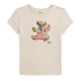 T-shirt Ours Courtepointe 7-16ans-Polo Ralph Lauren-Ivoire-S-RLA-313B20034001-CLÉMENT