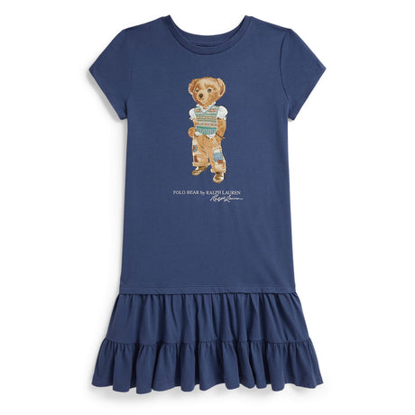 Robe Volant Ours Polo 7-16ans-Polo Ralph Lauren-Marine-S-RLA-313B20040001-CLÉMENT