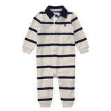 Combi Rayée Rugby Nouvea-Né-12mois-Polo Ralph Lauren-Gris-Nouveau-né-RLA-320512760004-CLÉMENT