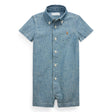 Combinaison Denim 6-24mois-Polo Ralph Lauren-Bleu-6 m-RLA-320966192001-CLÉMENT