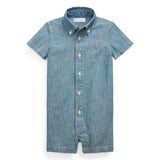 Combinaison Denim 6-24mois-Polo Ralph Lauren-Bleu-6 m-RLA-320966192001-CLÉMENT