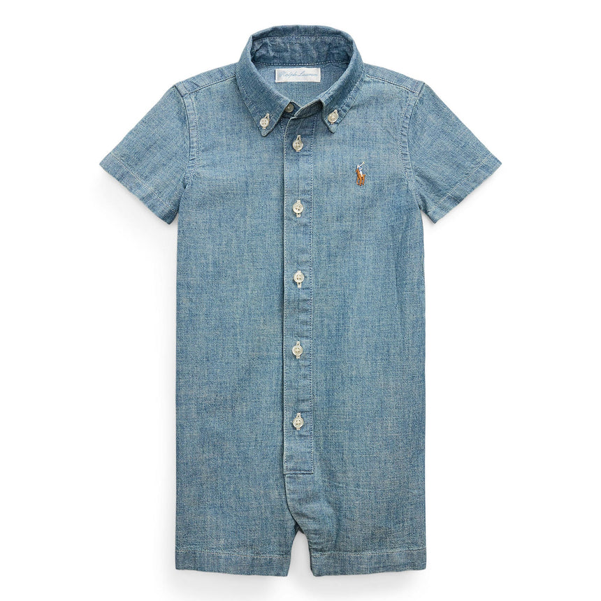 Combinaison Denim 6-24mois-Polo Ralph Lauren-Bleu-6 m-RLA-320966192001-CLÉMENT