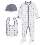 Ensemble Cadeau Pyjama Nouveau-né -9mois-Polo Ralph Lauren-Blanc-Nouveau-né-RLA-320981524001-CLÉMENT