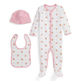 Ensemble Cadeau Pyjama Nouveau-né -9mois-Polo Ralph Lauren-Blanc-Nouveau-né-RLA-320981526001-CLÉMENT