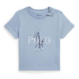 T-shirt Polo 6-24mois-Polo Ralph Lauren-Bleu-6 m-RLA-320A12260003-CLÉMENT