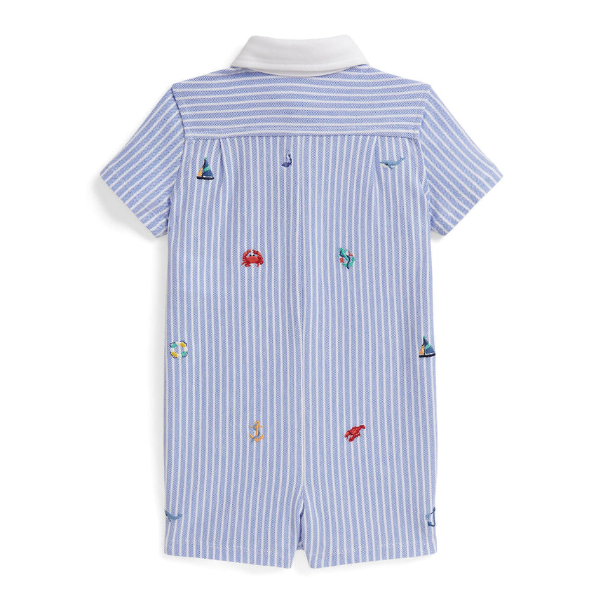 Combinaison Oxford 6-12mois-Polo Ralph Lauren-RLA-320B14057001-CLÉMENT