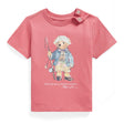 T-shirt Ours Pêche 6-24mois-Polo Ralph Lauren-Rouge-6 m-RLA-320B18890001-CLÉMENT