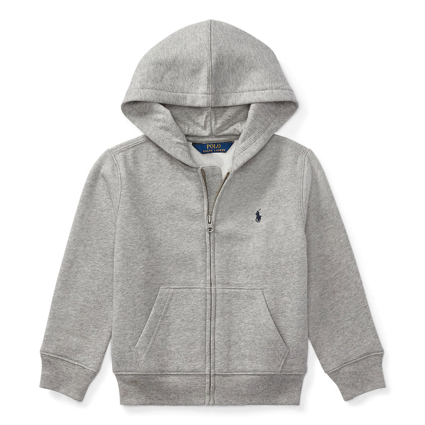 Kangourou Zip Ralph Lauren 2-7ans-Polo Ralph Lauren-Gris-2-RLA-322547626002-CLÉMENT