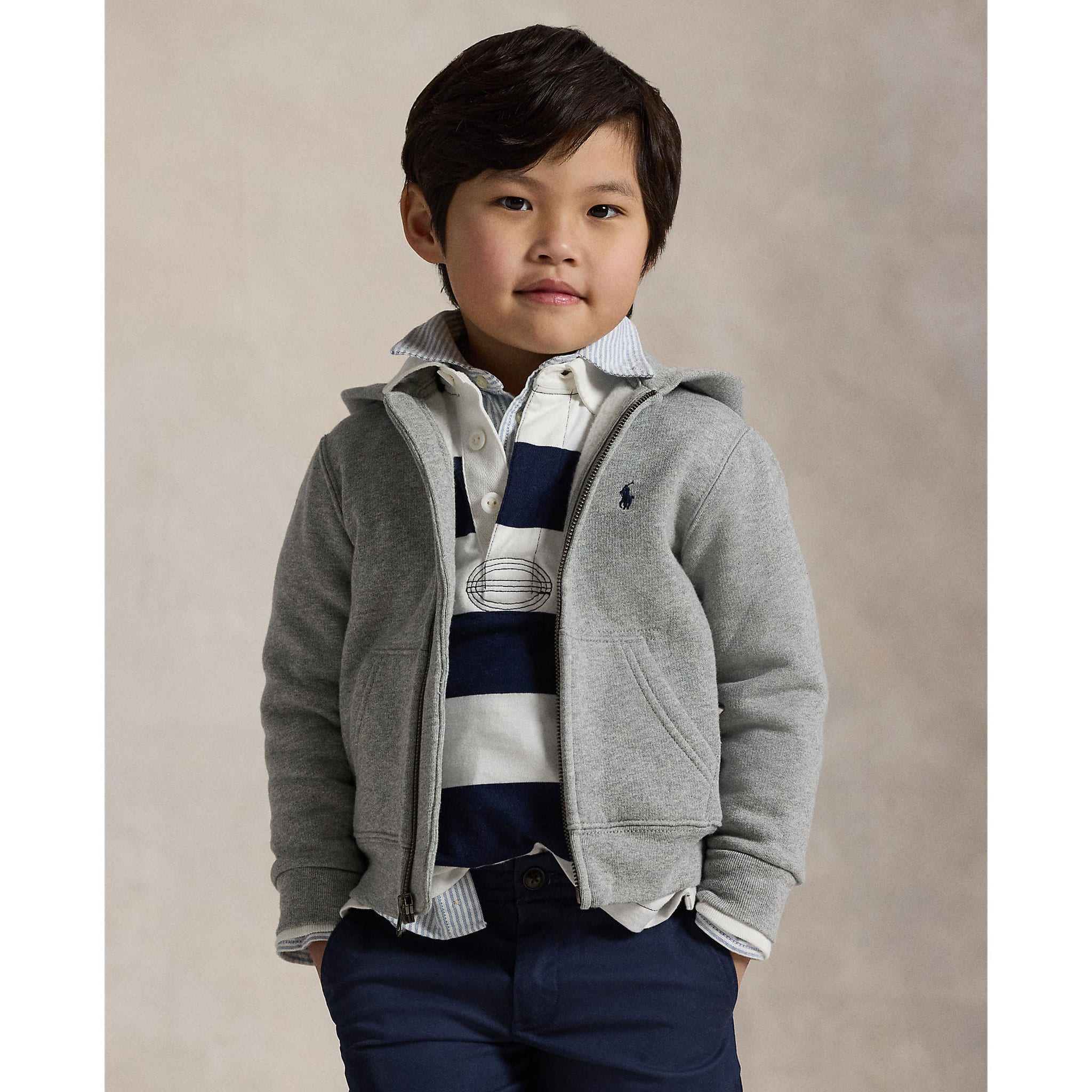 Kangourou Zip Ralph Lauren 2-7ans - Polo Ralph Lauren – CLÉMENT