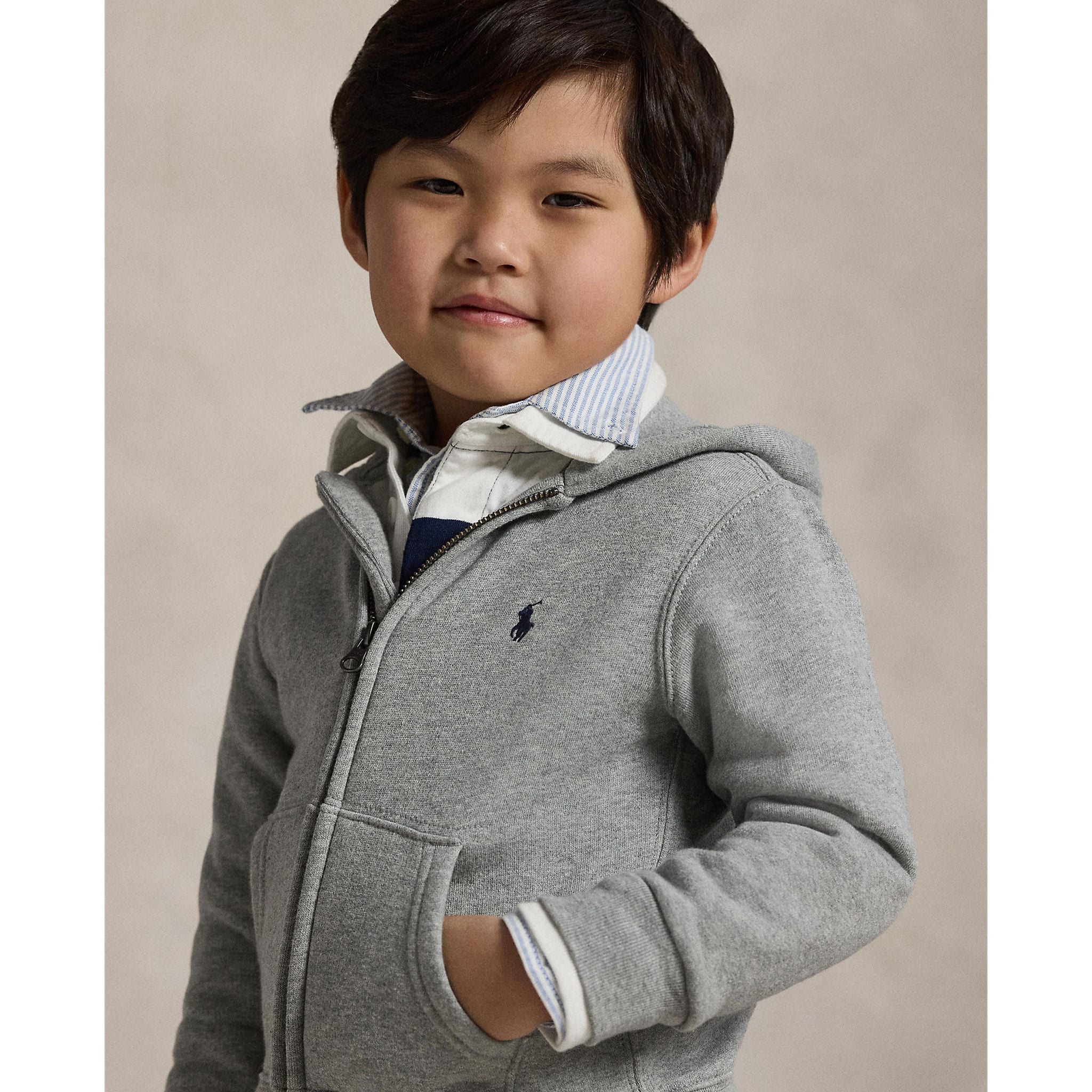Kangourou Zip Ralph Lauren 2-7ans - Polo Ralph Lauren – CLÉMENT