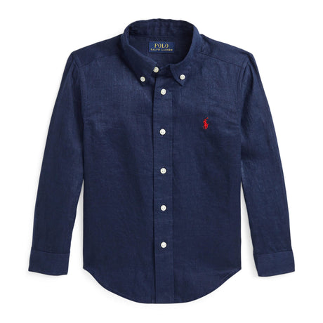 Chemise Lin Sport 2-7ans-Polo Ralph Lauren-Marine-2-RLA-322967600004-CLÉMENT