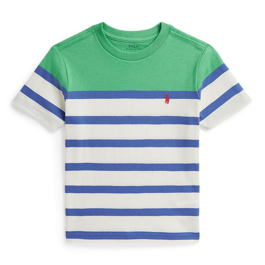 T-shirt Rayures 2-7ans-Polo Ralph Lauren-Blanc-2-RLA-322A12272001-CLÉMENT