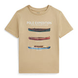 T-shirt Expedition Polo 2-7ans-Polo Ralph Lauren-Beige-2-RLA-322B18305001-CLÉMENT
