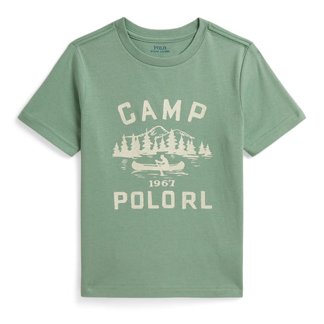 T-shirt Camp Polo Rl 2-7ans-Polo Ralph Lauren-Menthe-2-RLA-322B18468001-CLÉMENT