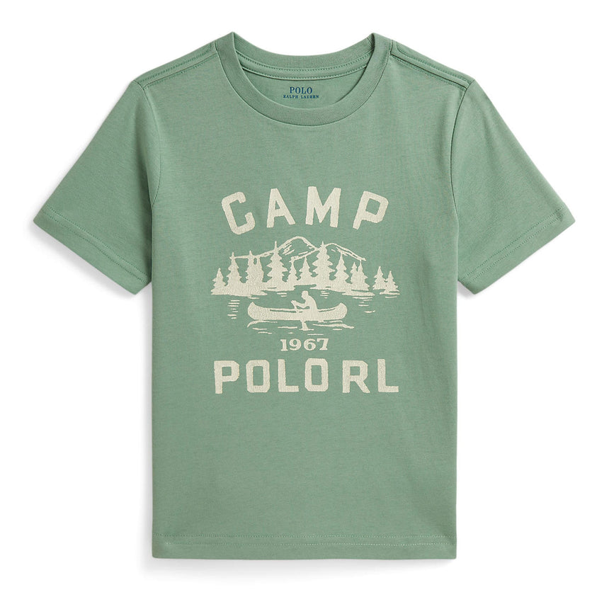 T-shirt Camp Polo Rl 2-7ans-Polo Ralph Lauren-Menthe-2-RLA-322B18468001-CLÉMENT