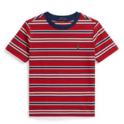 T-shirt Rayé 2-6ans-Polo Ralph Lauren-Rouge-2-RLA-322B27717001-CLÉMENT