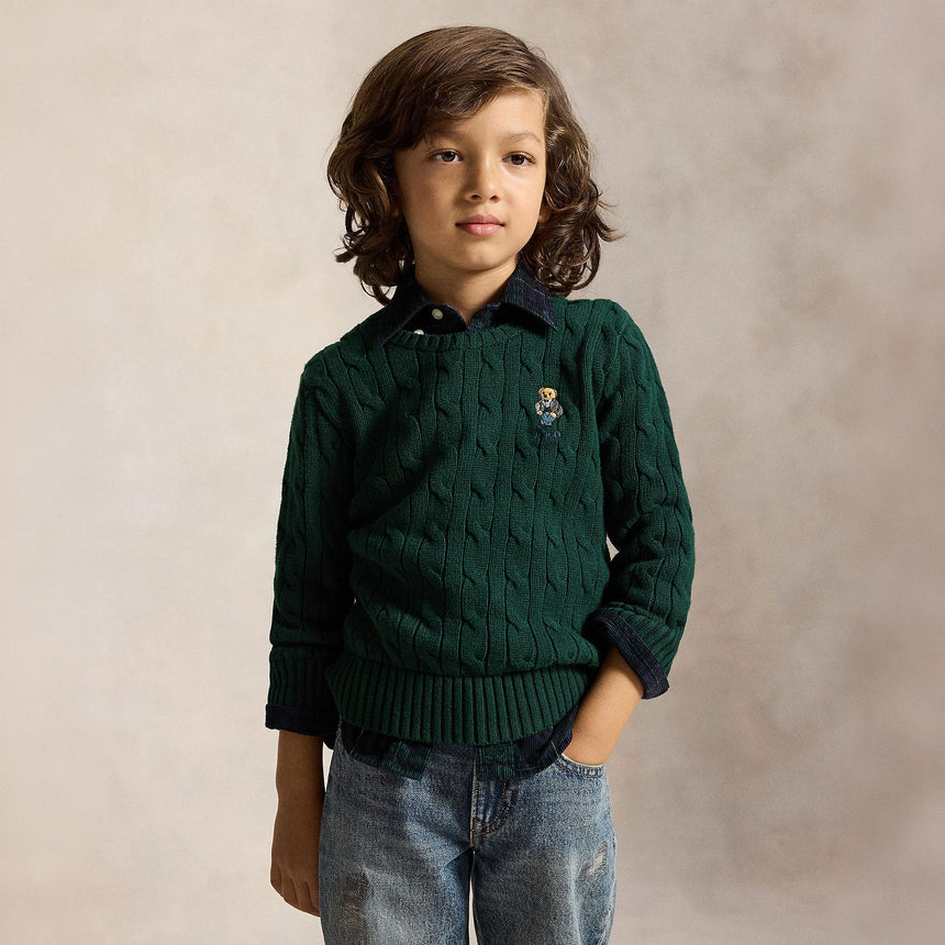 Pull Tricot Ours Polo 2-6ans-Polo Ralph Lauren-RLA-322B29196001-CLÉMENT
