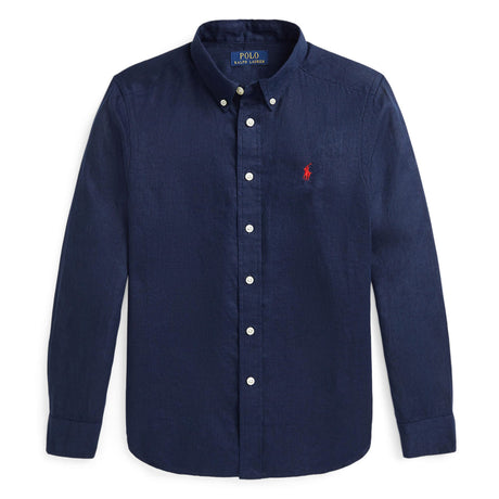 Chemise Lin Sport 8-16ans-Polo Ralph Lauren-Marine-S-RLA-323967600004-CLÉMENT