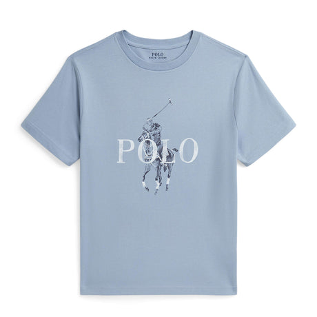 T-shirt Polo 8-16ans-Polo Ralph Lauren-Bleu-S-RLA-323A12260002-CLÉMENT
