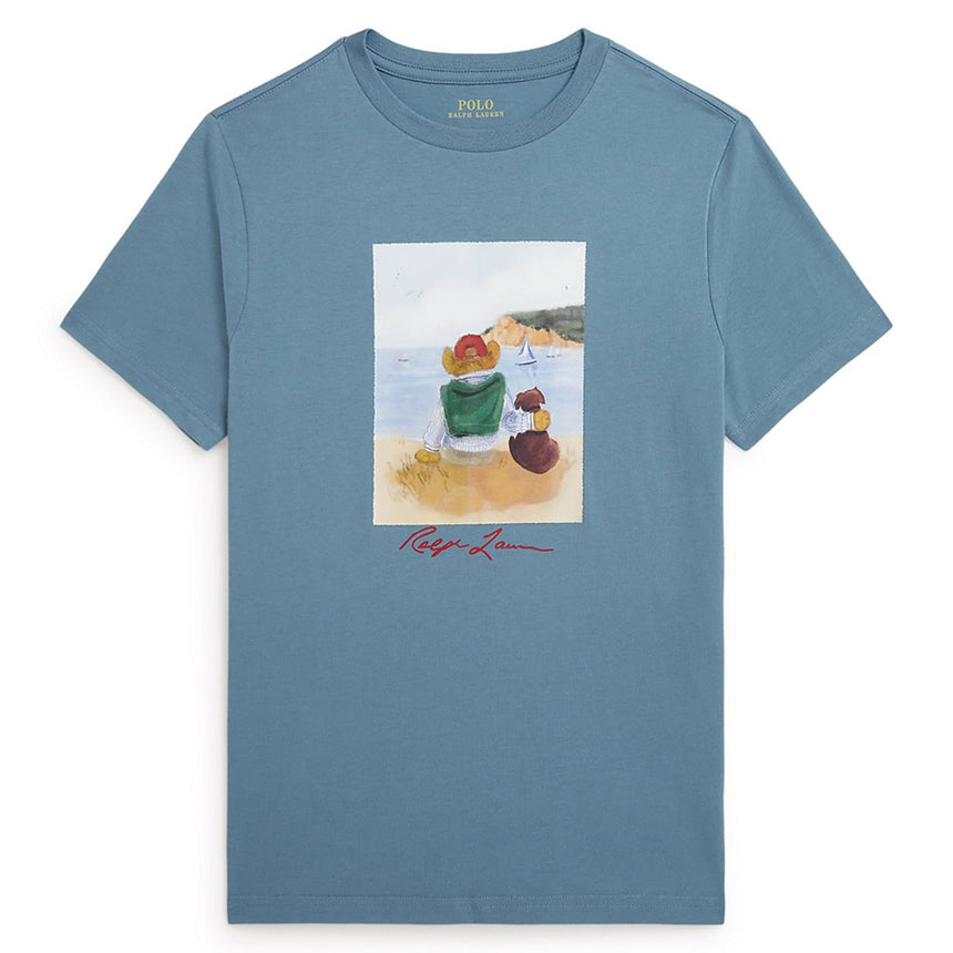 T-shirt Ours Bord De Mer 8-16ans-Polo Ralph Lauren-RLA-323A12424001-CLÉMENT