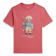 T-shirt Fishing Bear 8-16ans-Polo Ralph Lauren-Rouge-S-RLA-323B18890003-CLÉMENT