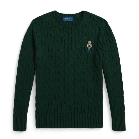 Pull Tricot Ours Polo 8-16ans-Polo Ralph Lauren-Forêt-S-RLA-323B29196001-CLÉMENT