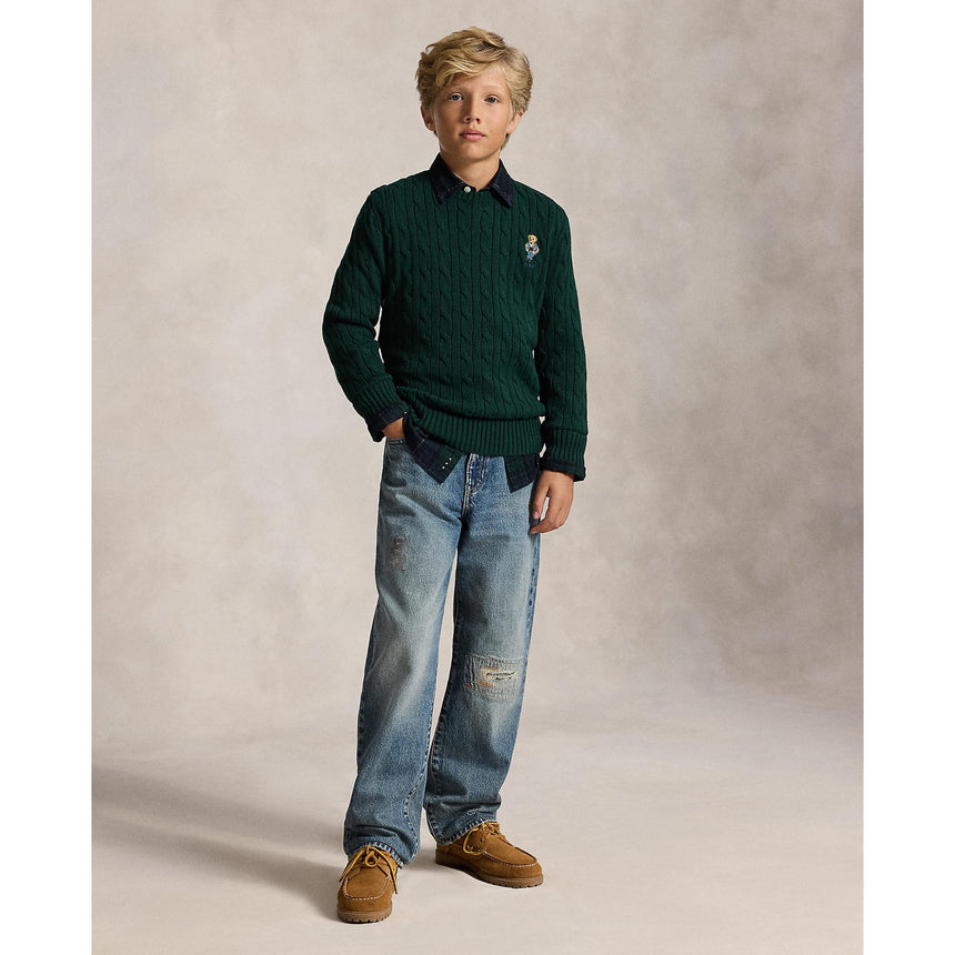 Pull Tricot Ours Polo 8-16ans-Polo Ralph Lauren-RLA-323B29196001-CLÉMENT