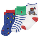 Bas Ours Voilier (3) 6-24mois-Polo Ralph Lauren-Blanc-6-12 m-RLB-B61509IPK-CLÉMENT