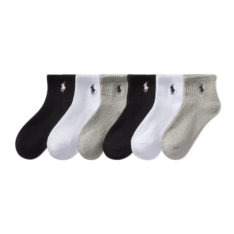 Bas Performance (6) 4-11ans-Polo Ralph Lauren-Gris-4-7-RLB-B624128BPKZ3-CLÉMENT