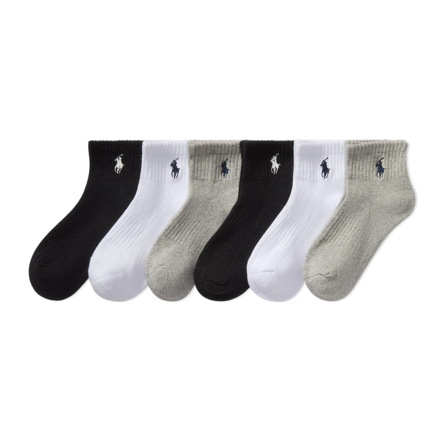 Bas Performance (6) 4-11ans-Polo Ralph Lauren-Gris-4-7-RLB-B624128BPKZ3-CLÉMENT