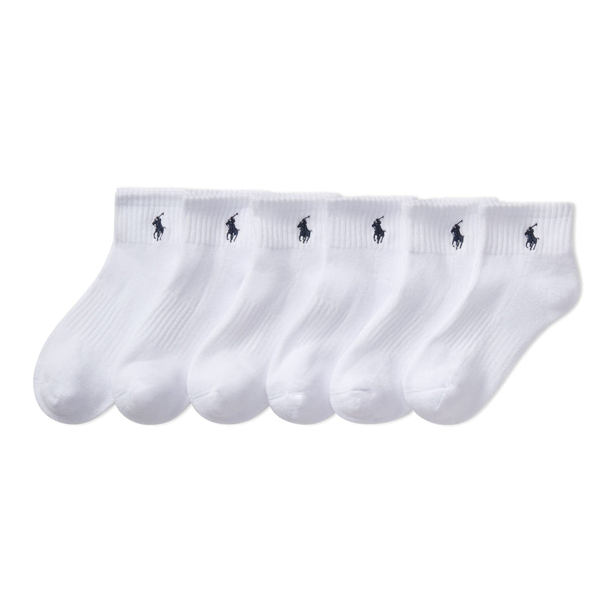 Bas Performance (6) 2-4ans-Polo Ralph Lauren-Blanc-2-4-RLB-B624128TPKZ3-CLÉMENT