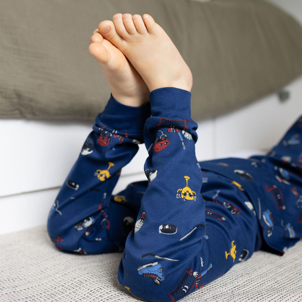 Hockey Pajamas 2-14 – CLÉMENT - Main Image