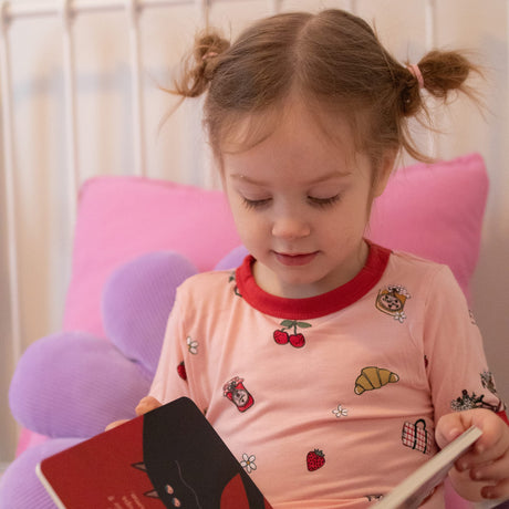 Pyjama Modal Pique-nique 2-14ans-Roche Ciseaux-ROO-T60208-CLÉMENT