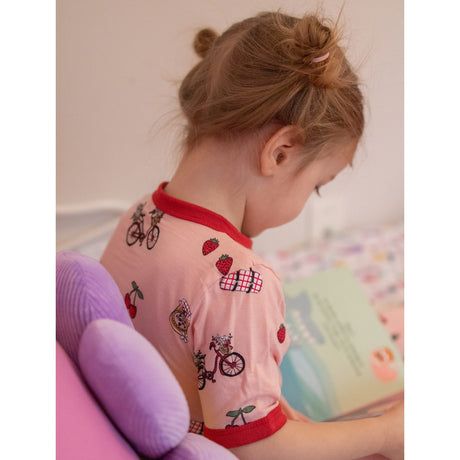 Pyjama Modal Pique-nique 2-14ans-Roche Ciseaux-ROO-T60208-CLÉMENT