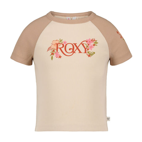 T-shirt Bouquet 7-16ans-Roxy-Beige-S-ROX-25RSFJA10S-CLÉMENT