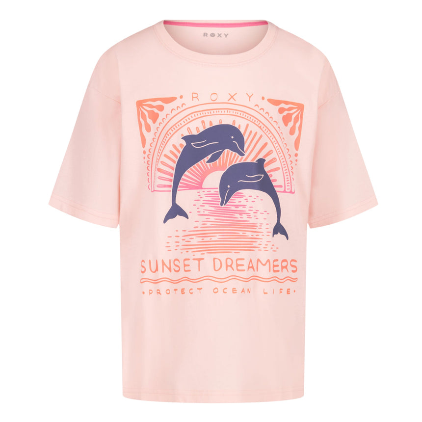 T-shirt Ocean Life 7-16ans-Roxy-Rose-S-ROX-25RSSJA18S-CLÉMENT
