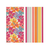 Serviettes (2) - Rayures Florales-SAFDIE & CO-SAE-79332-2S-03-CLÉMENT