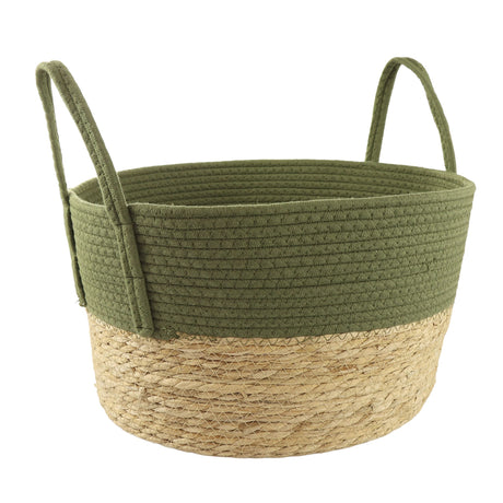 Grand Panier Rangement Vert-SAFDIE & CO-SAE-99227-Z-19-CLÉMENT