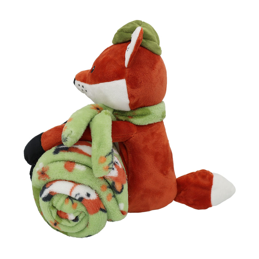 Ensemble Peluche et Couverture - Renard-SAFDIE & CO-SAE-99852-2Z-01-CLÉMENT