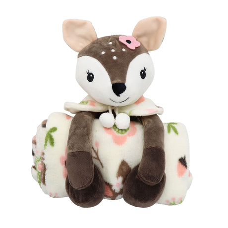 Ensemble Peluche et Couverture - Biche-SAFDIE & CO-SAE-99852-2Z-04-CLÉMENT