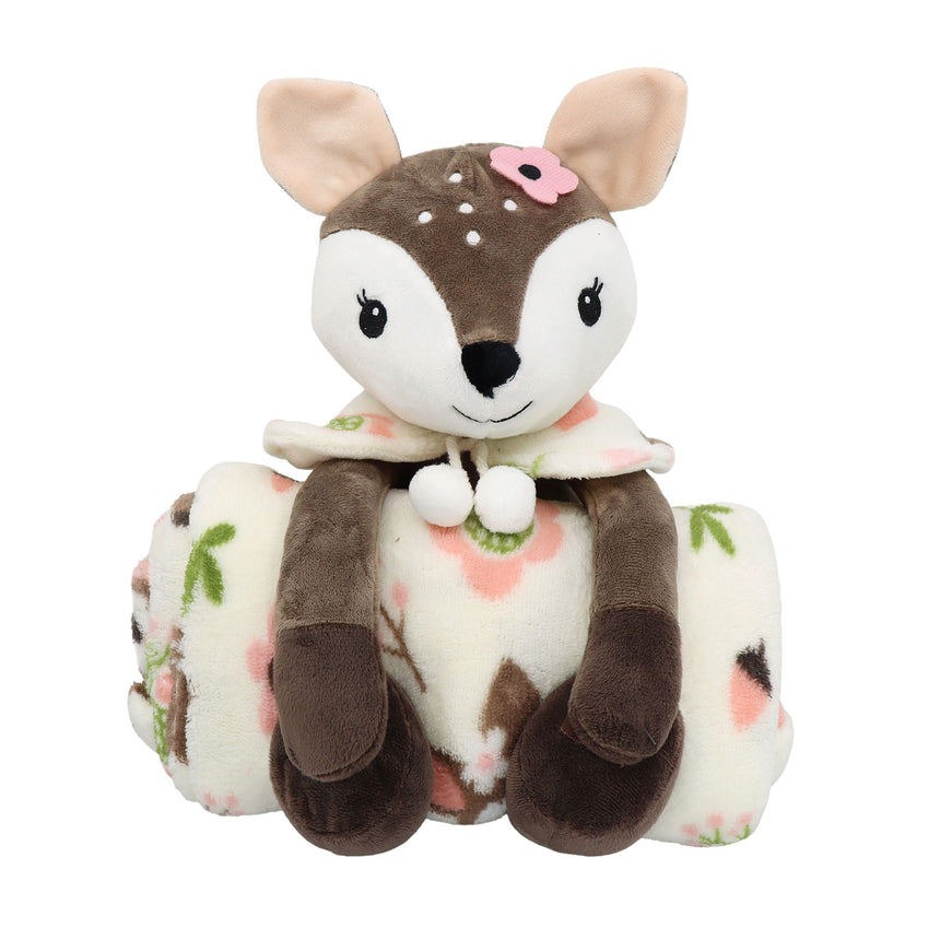 Ensemble Peluche et Couverture - Biche-SAFDIE & CO-SAE-99852-2Z-04-CLÉMENT