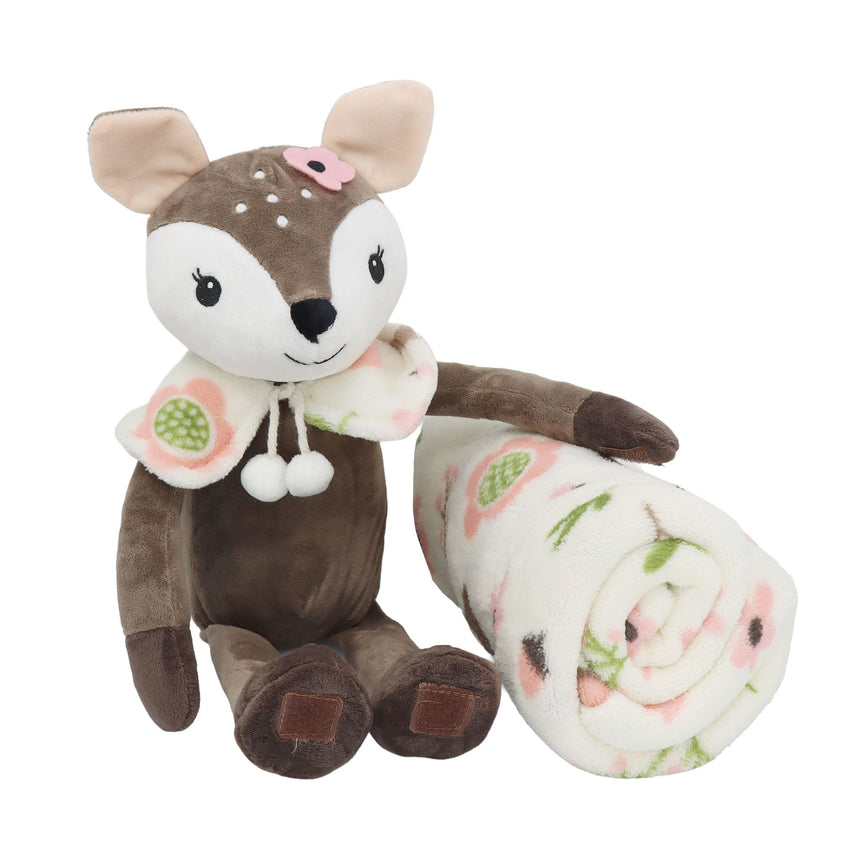 Ensemble Peluche et Couverture - Biche-SAFDIE & CO-SAE-99852-2Z-04-CLÉMENT