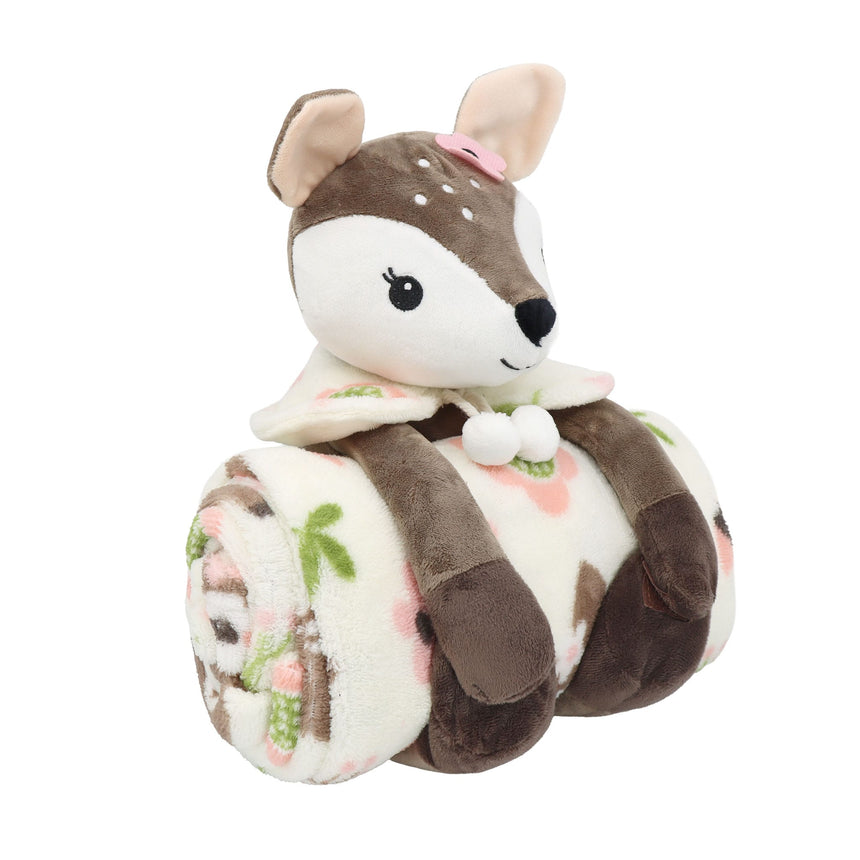Ensemble Peluche et Couverture - Biche-SAFDIE & CO-SAE-99852-2Z-04-CLÉMENT
