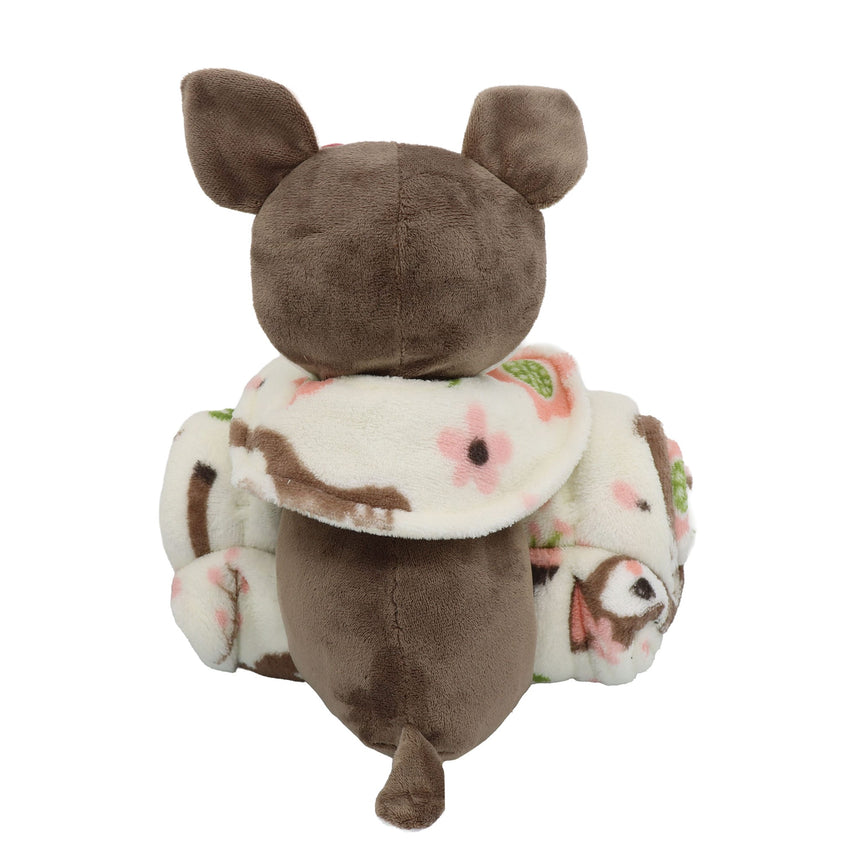 Ensemble Peluche et Couverture - Biche-SAFDIE & CO-SAE-99852-2Z-04-CLÉMENT