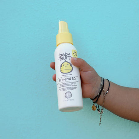 Crème Solaire Minéral Vaporisateur FPS 50 Sans Fragrance-Sunbum-SBU-35-52050-CLÉMENT