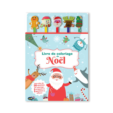 Livre De Coloriage De Noël-IGLOBOOK-SDM-948606-CLÉMENT