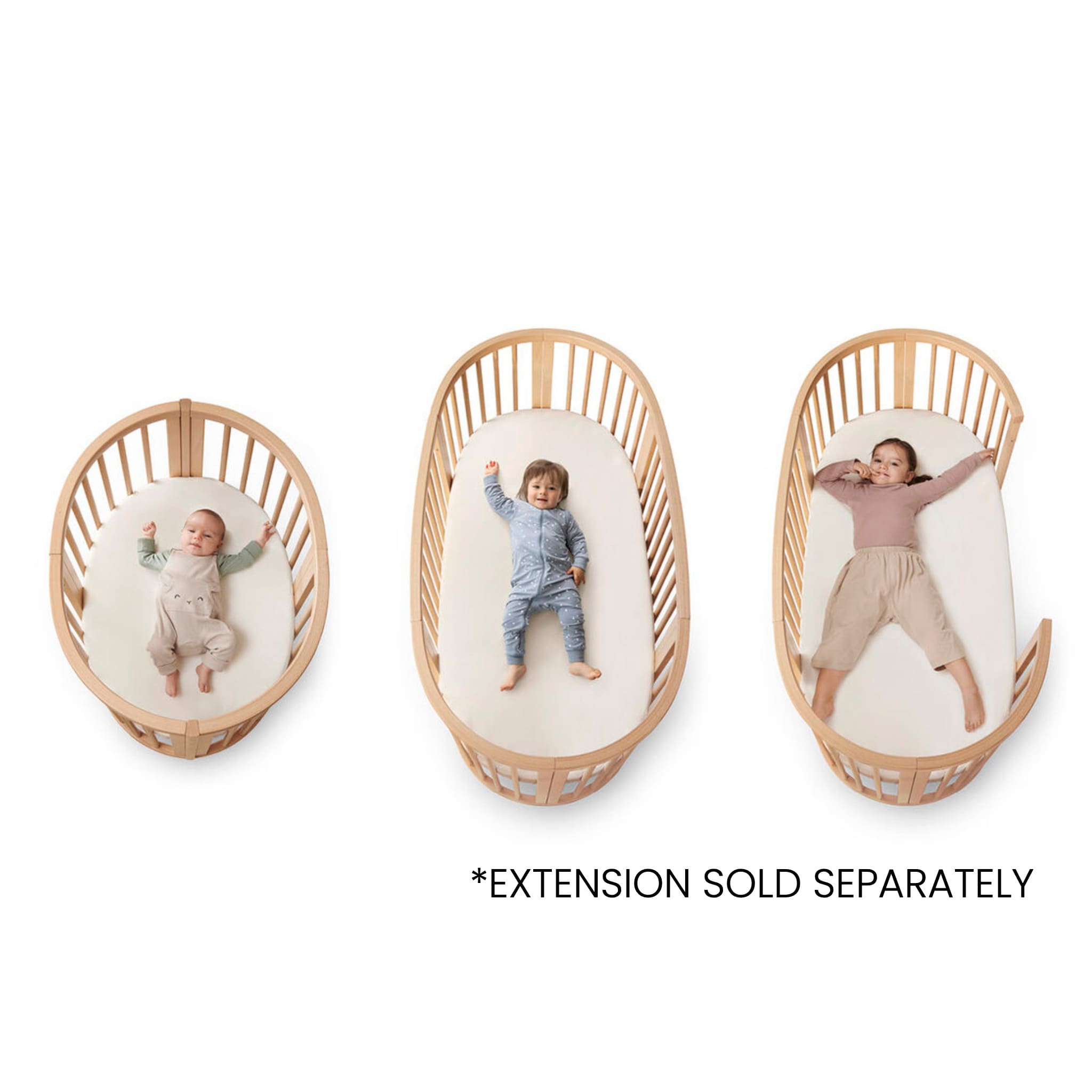 Mini Couchette Stokke® Sleepi™ V3 avec Matelas - Blanc - Sleepi